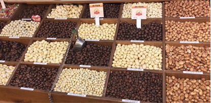 תמונה של כדורי שוקולד חלב ממולאים בליקר - 100 גרם