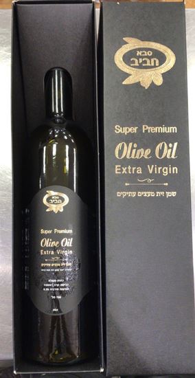 תמונה של שמן זית סבא חביב סופר פרימיום - 750 מל'